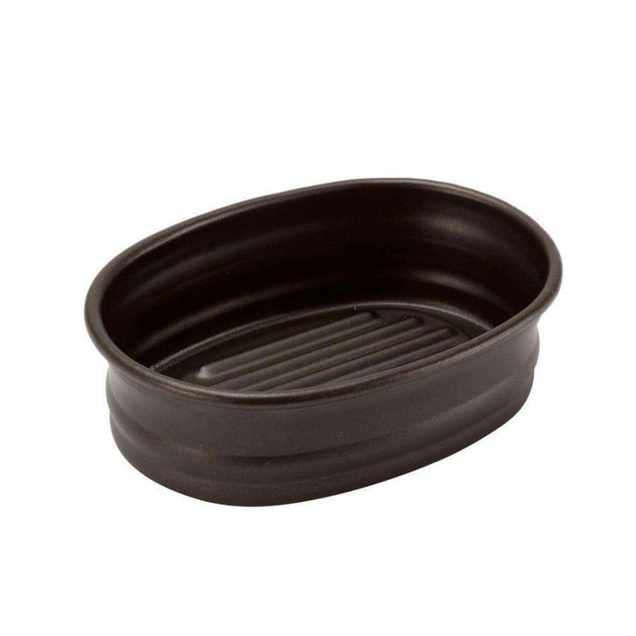 Bathroom Decor *  | Interdesign Olivia Countertop Soap Dish In Bronze