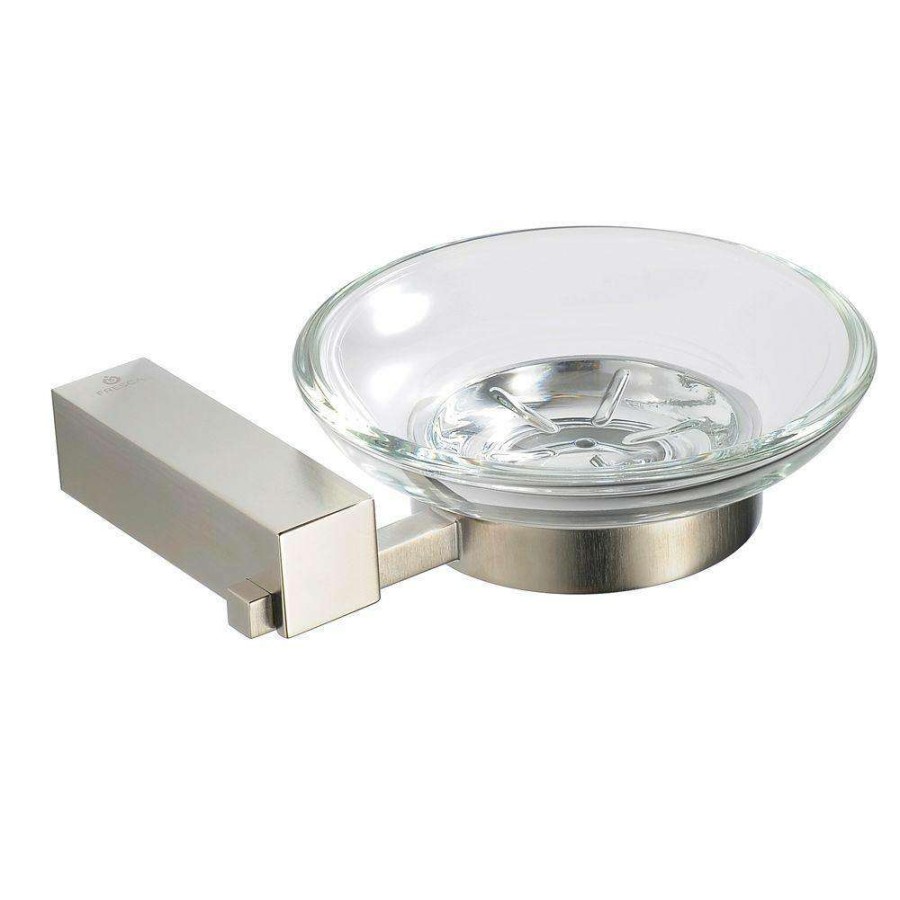 Bathroom Decor *  | Fresca Ottimo Wall-Mounted Soap Dish In Brushed Nickel