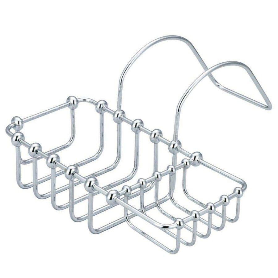 Bathroom Decor *  | Water Creation Basket Style Soap Dish In Triple Plated Chrome