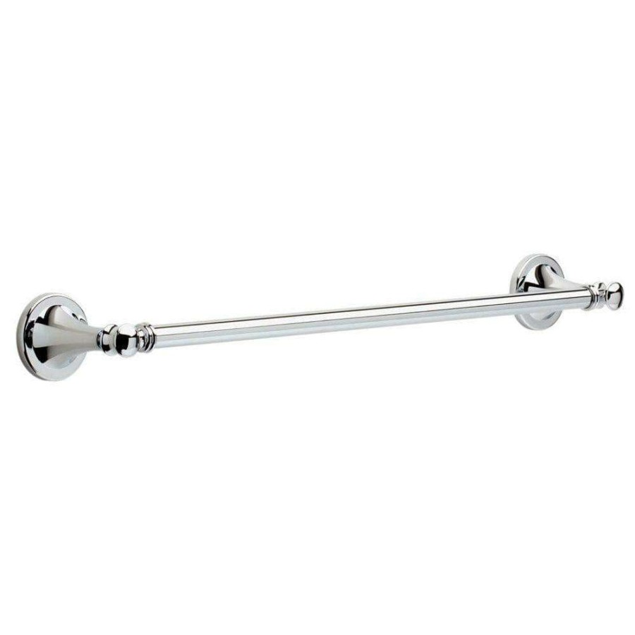 Bathroom Hardware *  | Delta Silverton 18 In. Towel Bar In Chrome