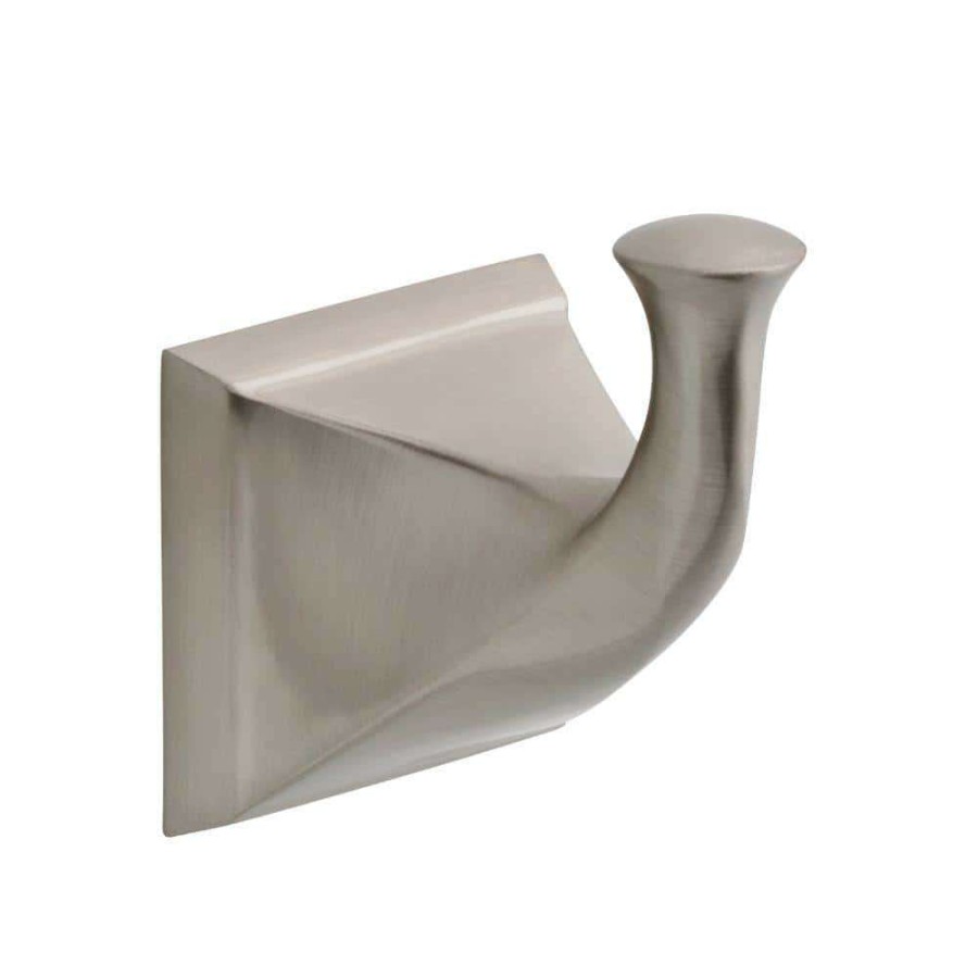 Bathroom Hardware *  | Delta Everly Single Towel Hook In Brushed Nickel