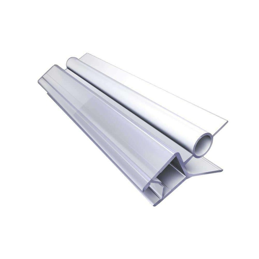 Bathtub Accessories *  | Dreamline 42 In. L Clear Bottom Vinyl Sweep With A Deflector For 5/16 In. (8 Mm) Glass Shower Door