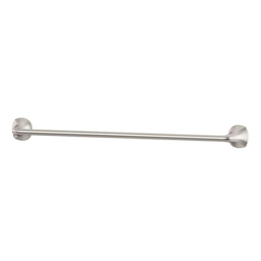 Bathroom Hardware *  | Pfister Ladera 24 In. Towel Bar In Spot Defense Brushed Nickel