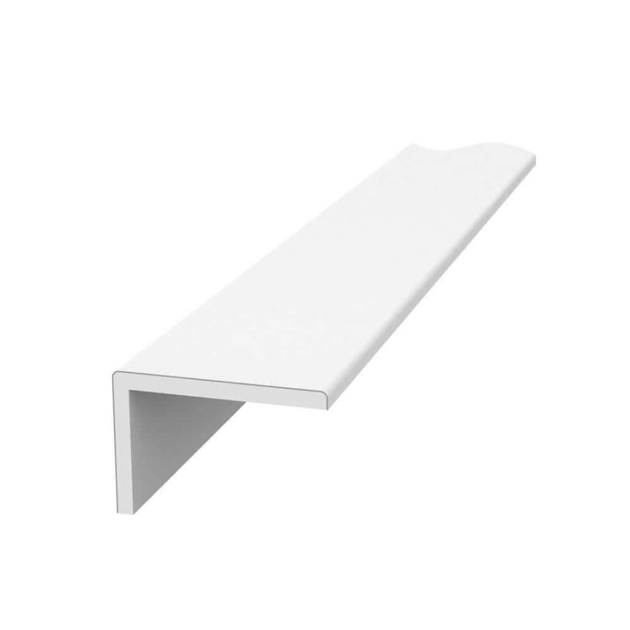 Bathtub Accessories *  | Flexstone 3 In. X 96 In. Remodel Trim With 2 In. Lip In White