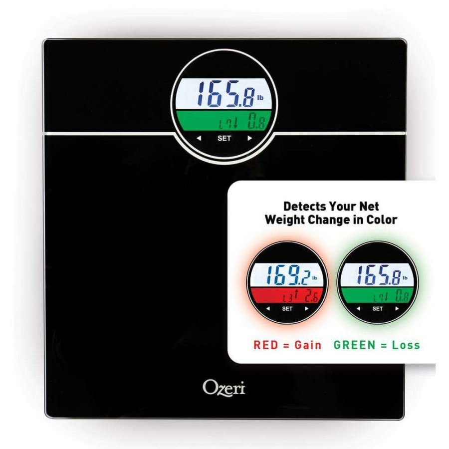 Bathroom Scales *  | Ozeri Weightmaster 400 Lbs. Digital Bath Scale With Bmi And Weight Change Detection