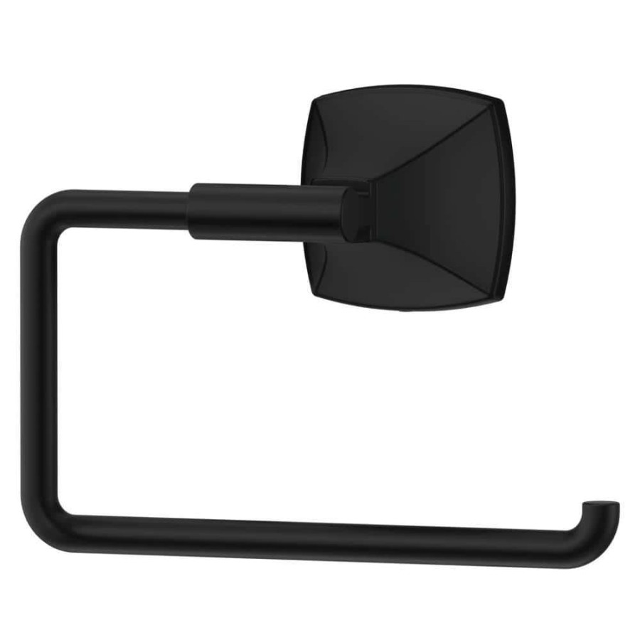 Bathroom Hardware *  | Pfister Bellance Wall-Mount Towel Ring In Matte Black