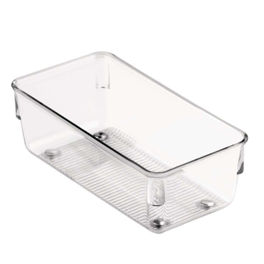 Bathroom Organizers *  | Idesign Linus Org 3 In. X 6 In. X 2 In. In Clear