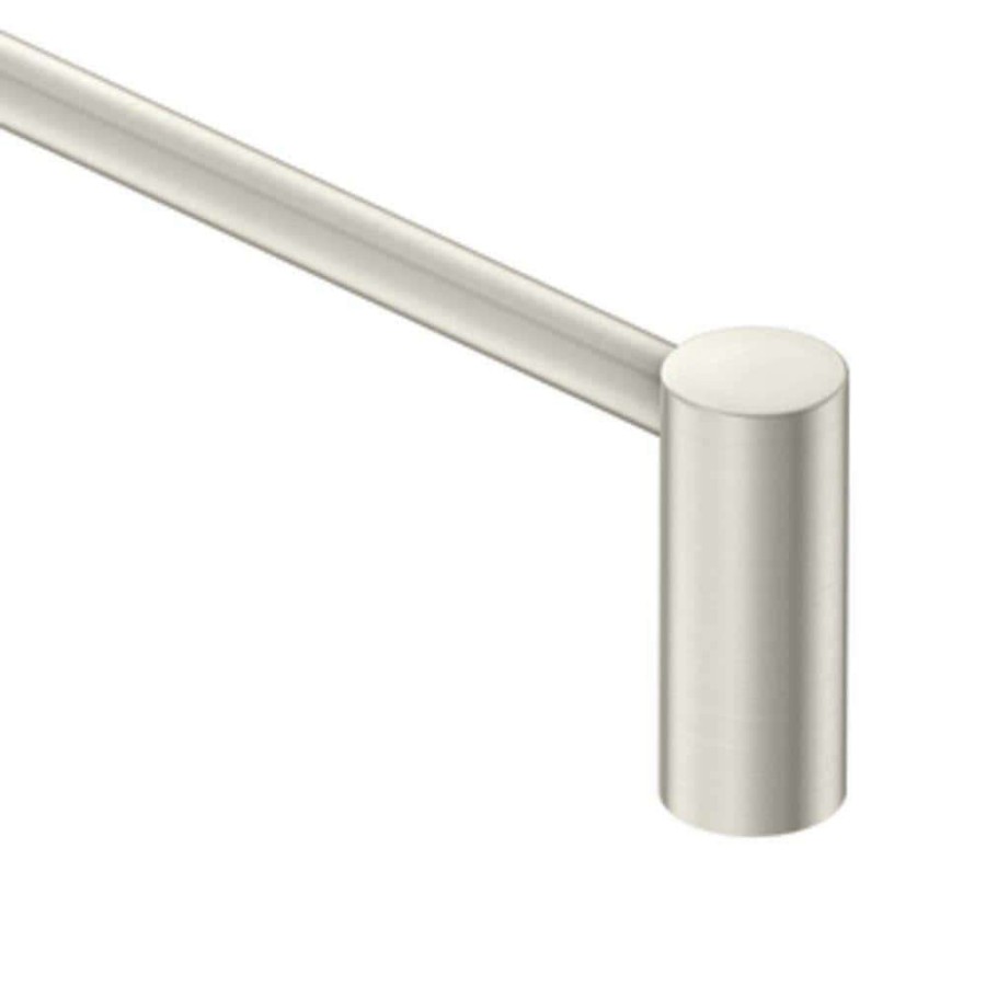 Bathroom Hardware *  | Moen Align 24 In. Towel Bar In Brushed Nickel