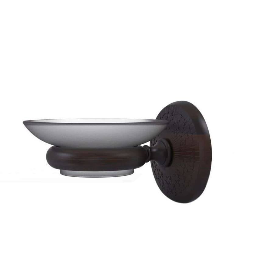 Bathroom Decor *  | Allied Brass Monte Carlo Wall Mounted Soap Dish In Venetian Bronze