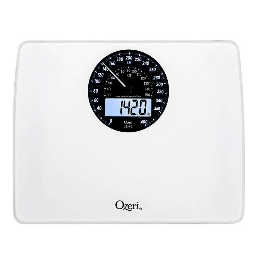 Bathroom Scales *  | Ozeri Rev Digital Bathroom Scale With Electro-Mechanical Weight Dial