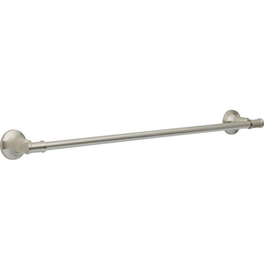 Bathroom Hardware *  | Delta Chamberlain 24 In. Towel Bar In Spotshield Brushed Nickel