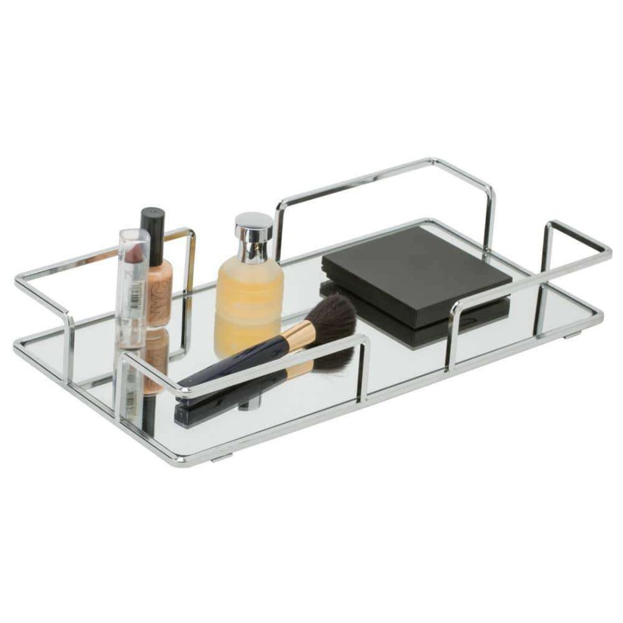 Bathroom Organizers *  | Home Details Modern Rectangular Design Mirror Vanity Tray