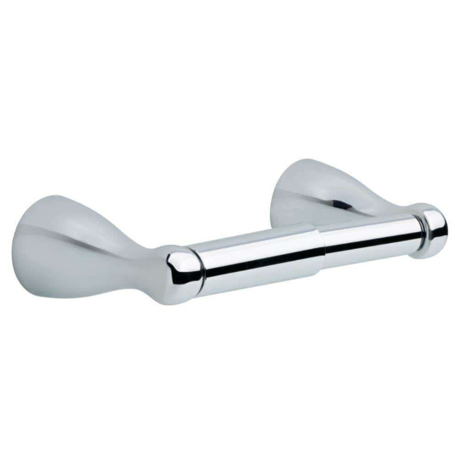 Bathroom Hardware *  | Delta Foundations Toilet Paper Holder In Chrome