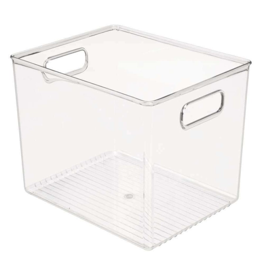 Bathroom Organizers *  | Idesign Linus Binz 10 In. X 8 In. X 8 In. In Clear