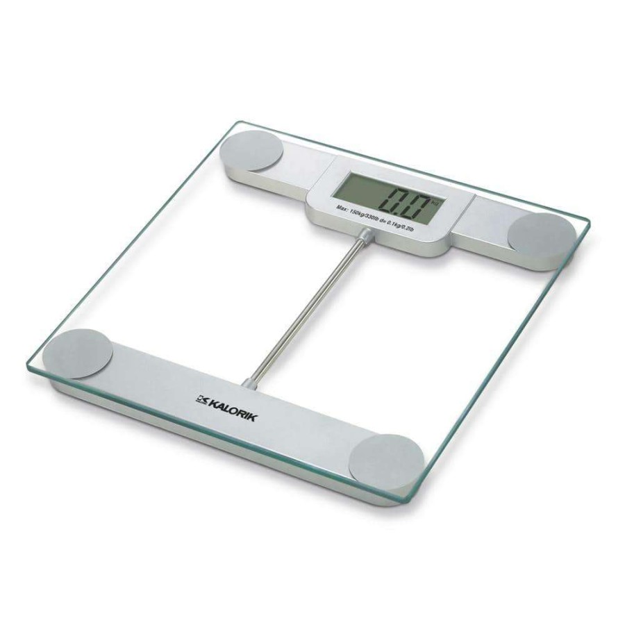 Bathroom Scales *  | Kalorik Precision Digital Glass Bathroom Scale