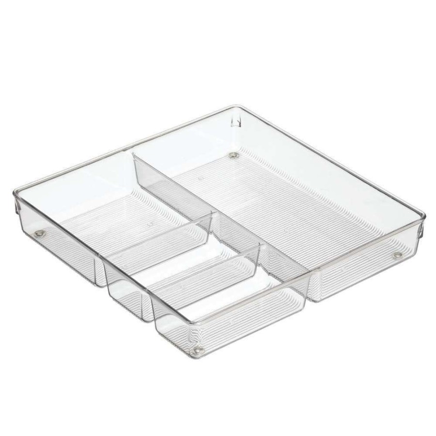 Bathroom Organizers *  | Idesign Linus Grand Drawer Organizer In Clear