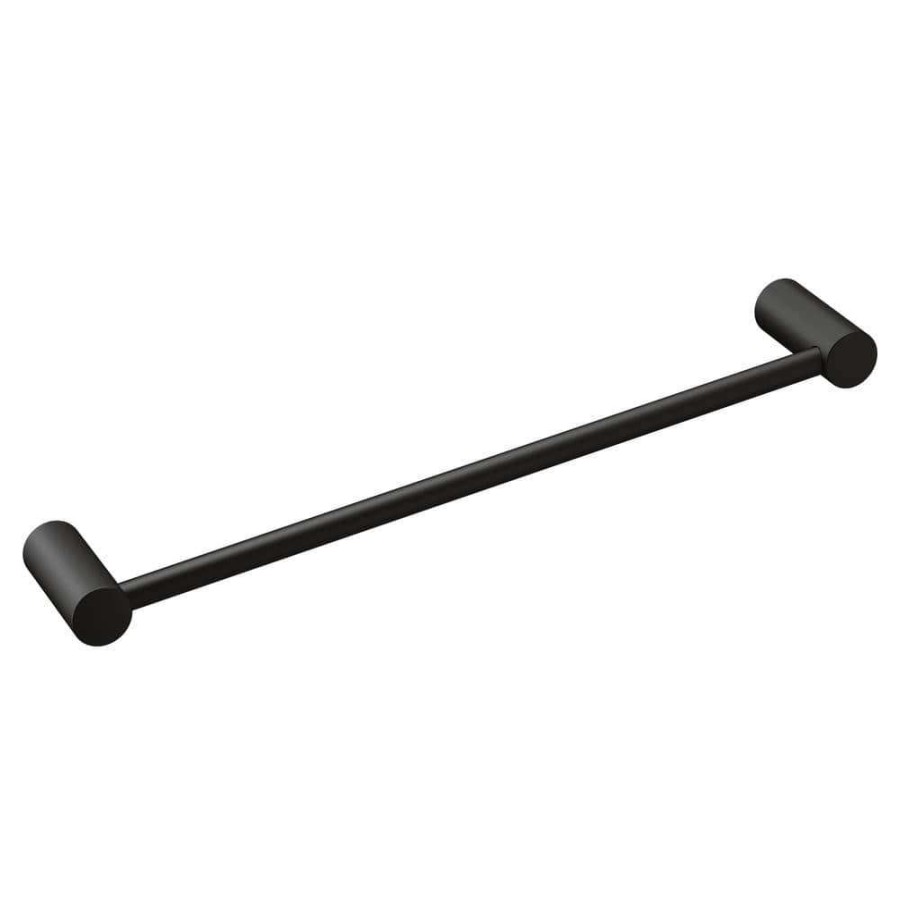 Bathroom Hardware *  | Moen Align 24 In. Towel Bar In Matte Black