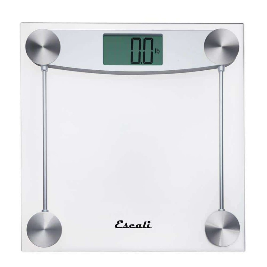 Bathroom Scales *  | Escali Digital Clear Glass Bathroom Scale