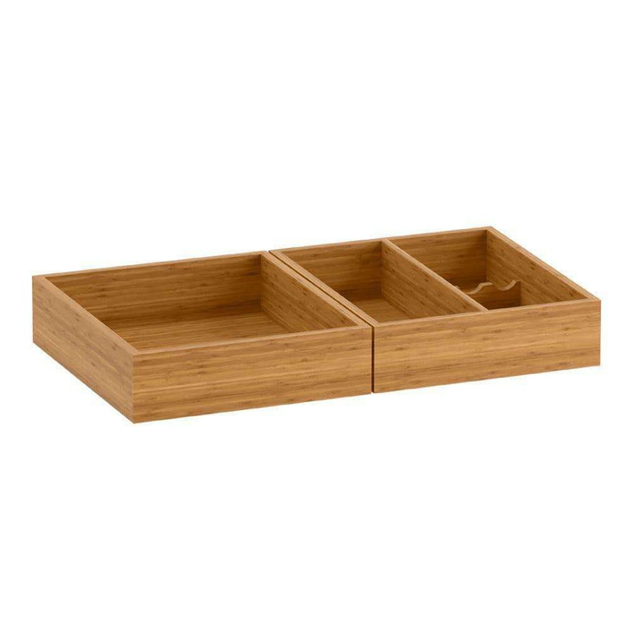 Bathroom Organizers *  | Kohler Tailored Vanities General Storage Package In Bamboo Twill