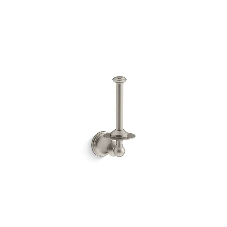 Bathroom Hardware *  | Kohler Capilano Toilet Paper Holder In Vibrant Brushed Nickel