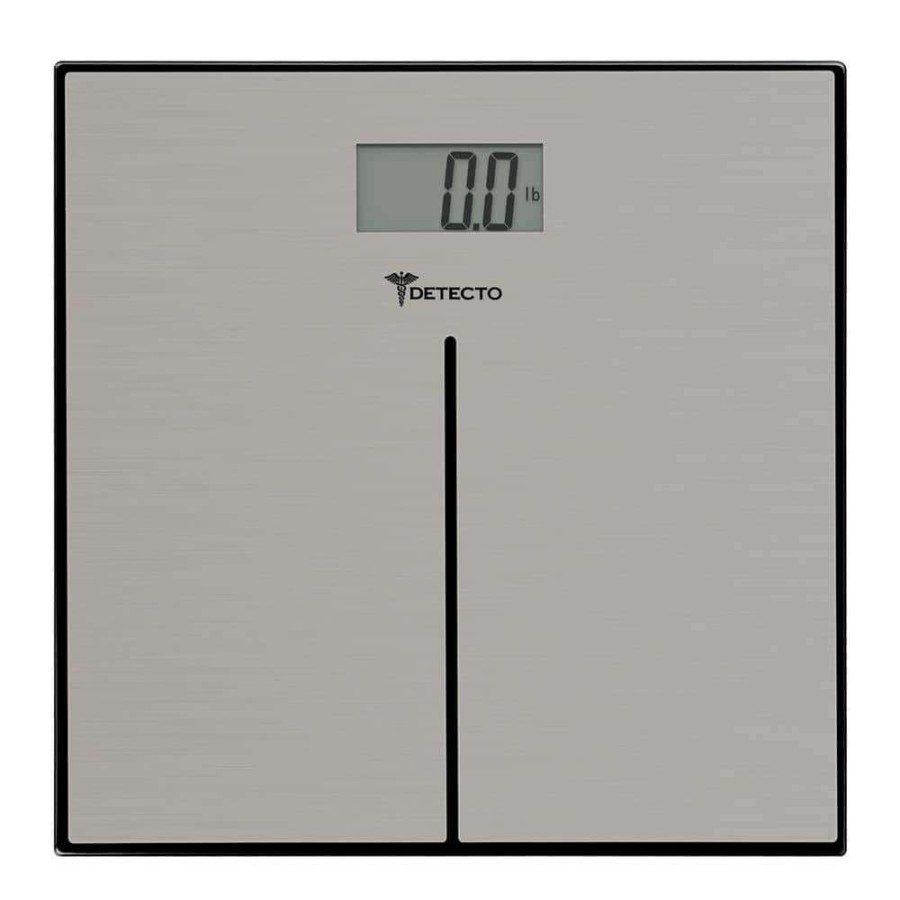 Bathroom Scales *  | Detecto Stainless Steel Digital Scale