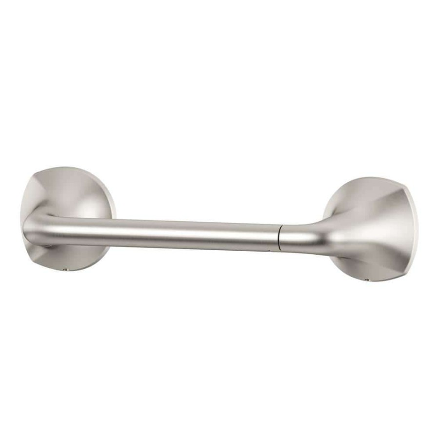 Bathroom Hardware *  | Pfister Ladera Toilet Paper Holder In Spot Defense Brushed Nickel