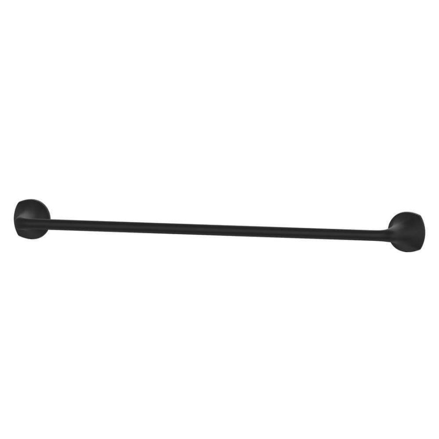 Bathroom Hardware *  | Pfister Ladera 24 In. Towel Bar In Matte Black