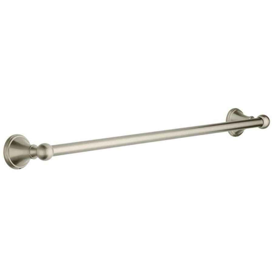 Bathroom Hardware *  | Delta Crestfield 24 In. Towel Bar In Spotshield Brushed Nickel