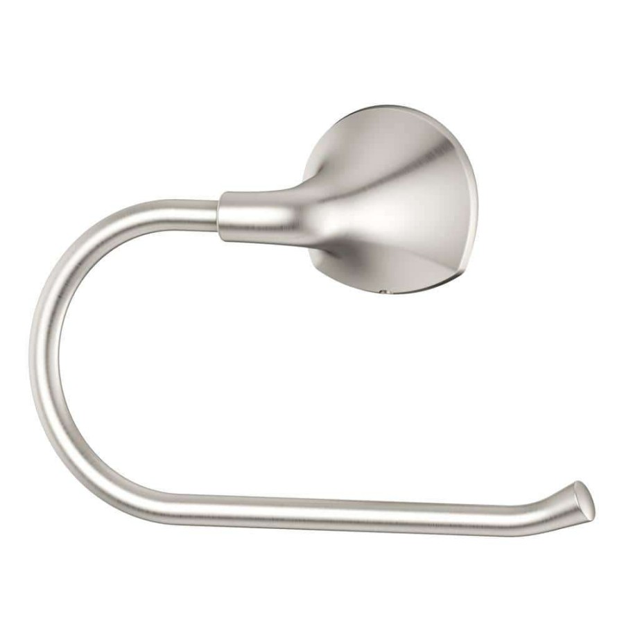 Bathroom Hardware *  | Pfister Ladera Towel Ring In Spot Defense Brushed Nickel