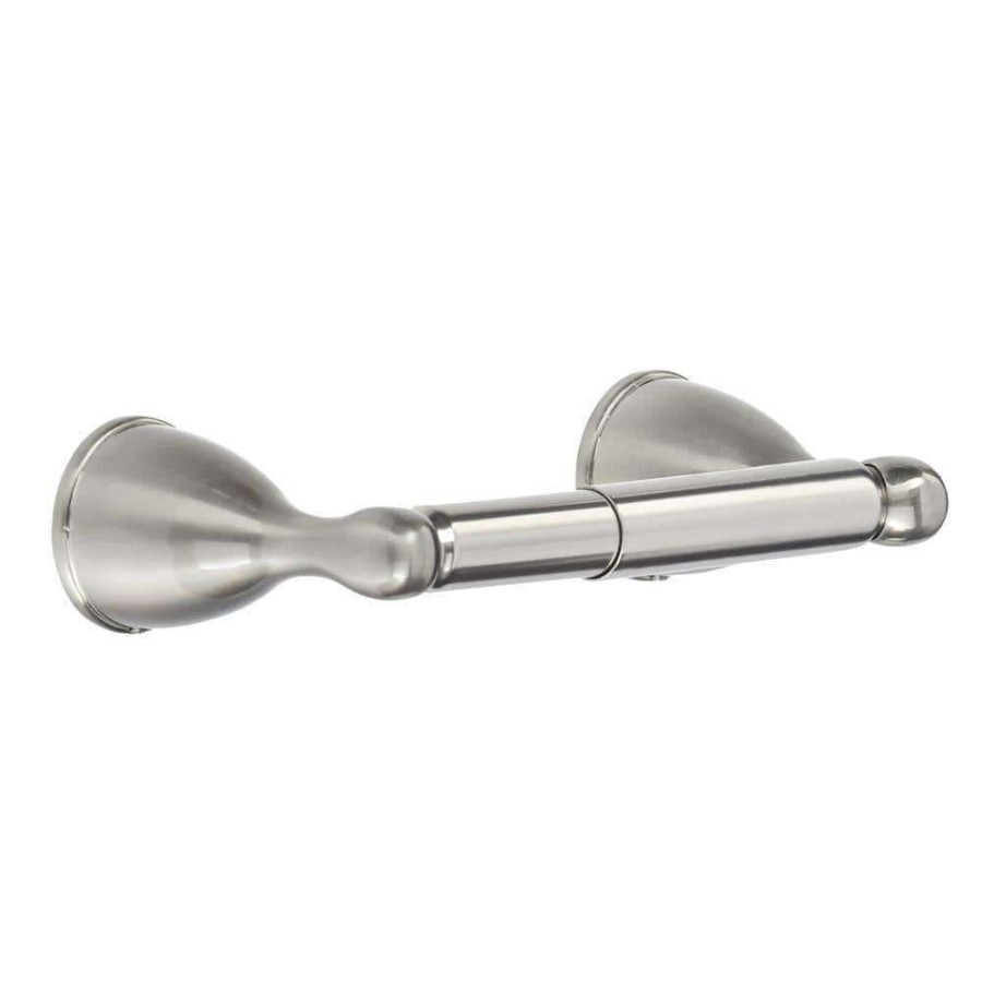 Bathroom Hardware *  | Glacier Bay Builders Spot Free Toilet Paper Holder In Brushed Nickel