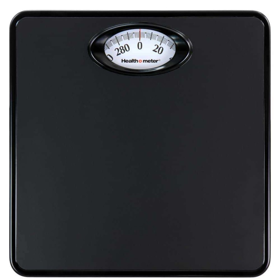 Bathroom Scales *  | Health O Meter Compact Rotating Dial Scale In Black