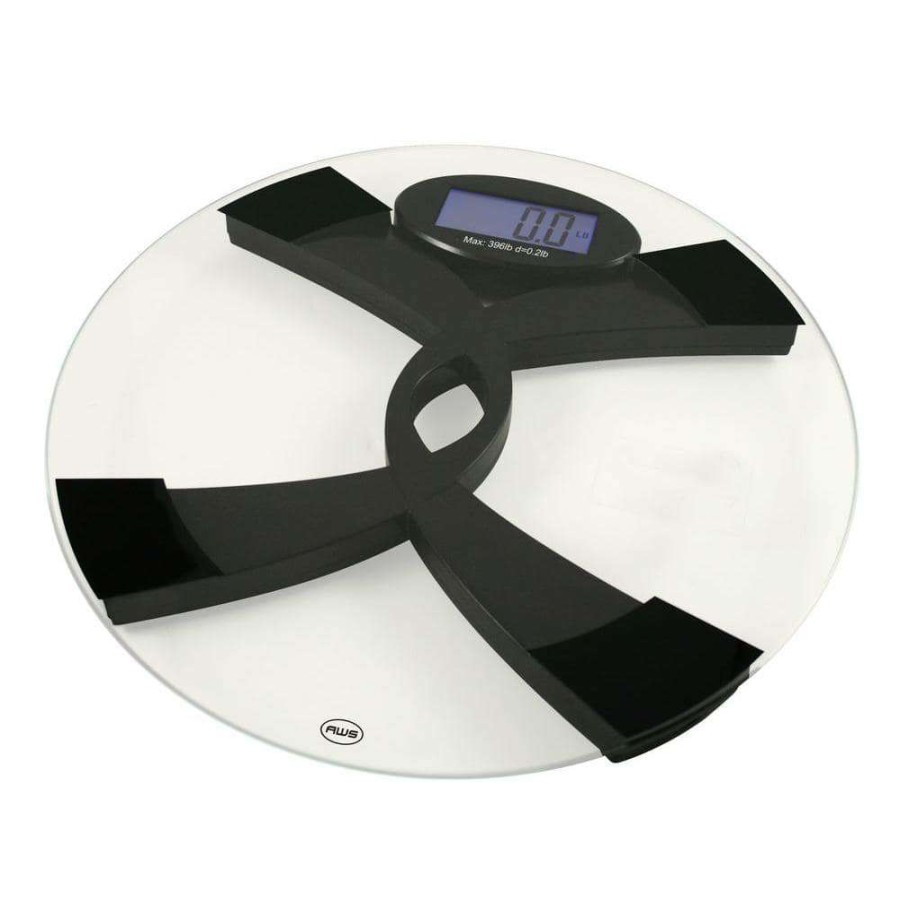 Bathroom Scales *  | American Weigh Scales Digital Glass Top Talking Bathroom Scale