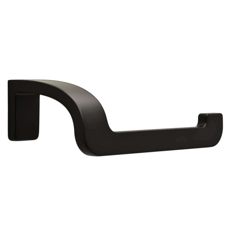 Bathroom Hardware *  | Delta Annalisa Toilet Paper Holder In Matte Black