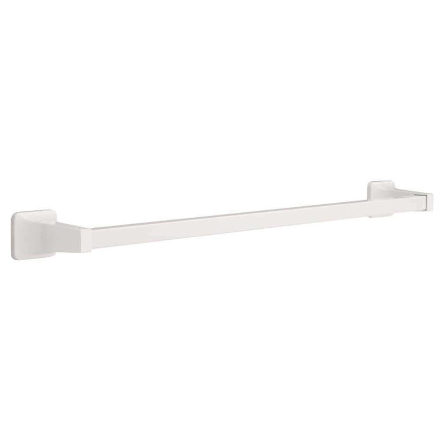 Bathroom Hardware *  | Franklin Brass Futura 24 In. Towel Bar In White