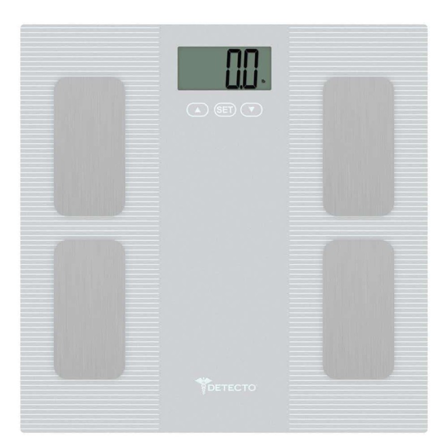 Bathroom Scales *  | Detecto Digital Body Fat Bathroom Scale