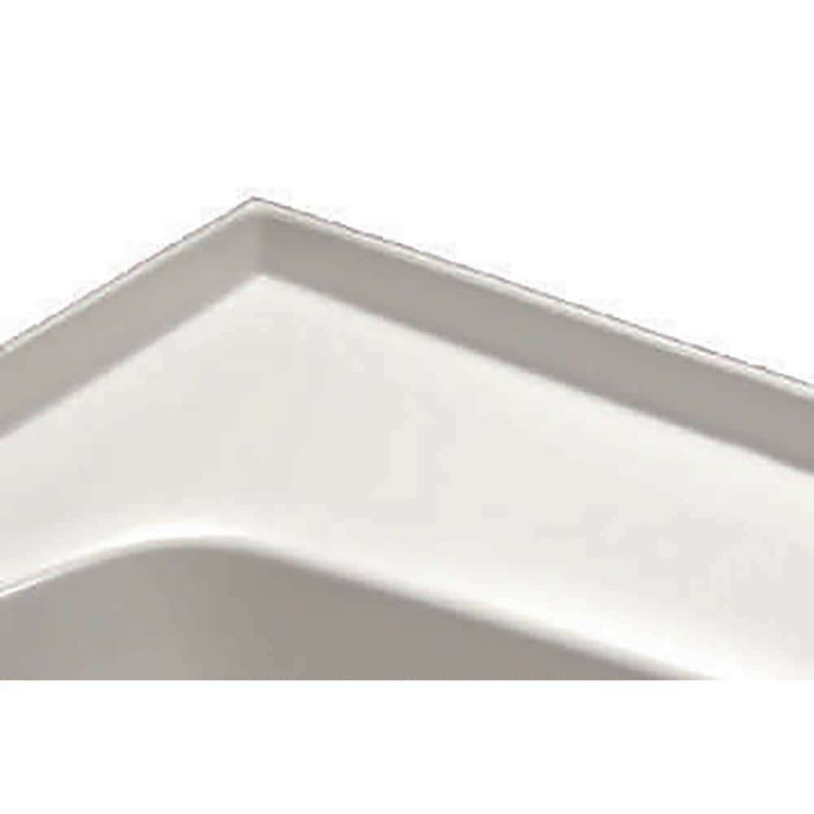 Bathtub Accessories *  | Hydro Systems 2-Side Integral Tile Flange In White