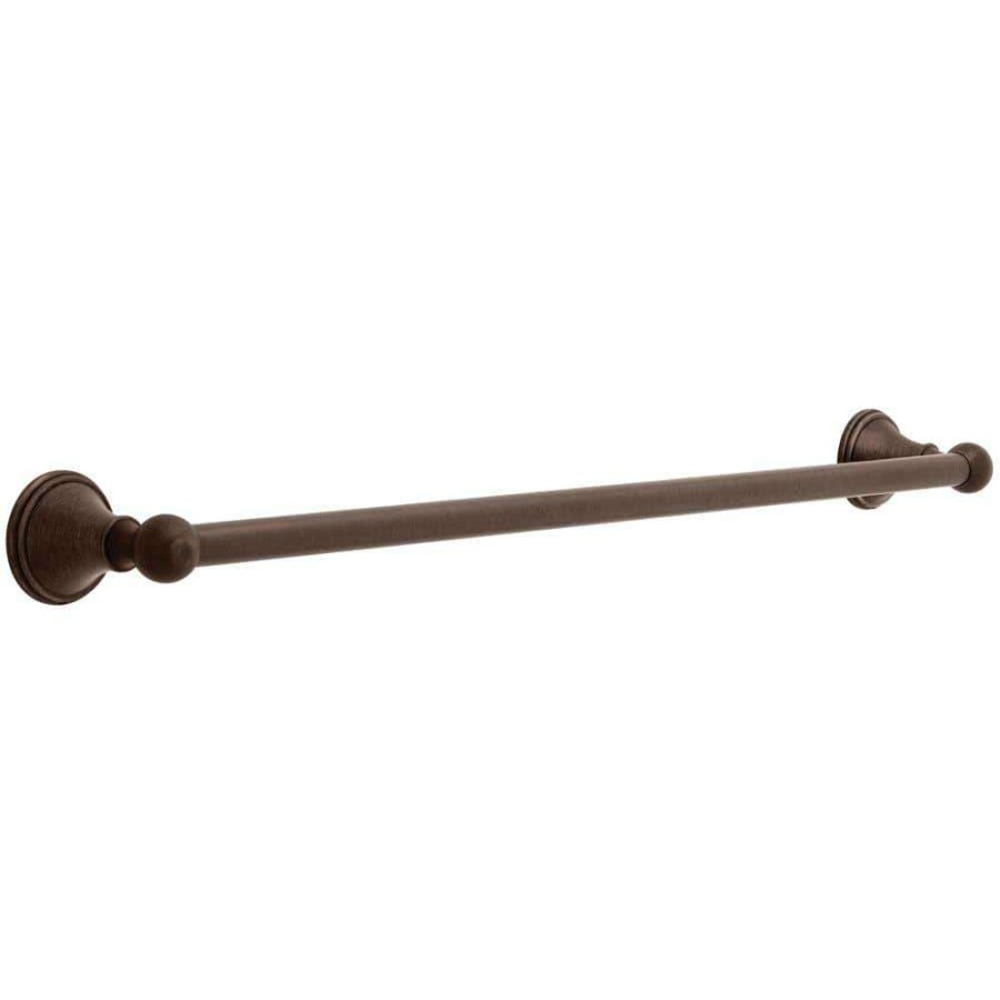 Bathroom Hardware *  | Delta Crestfield 24 In. Towel Bar In Venetian Bronze