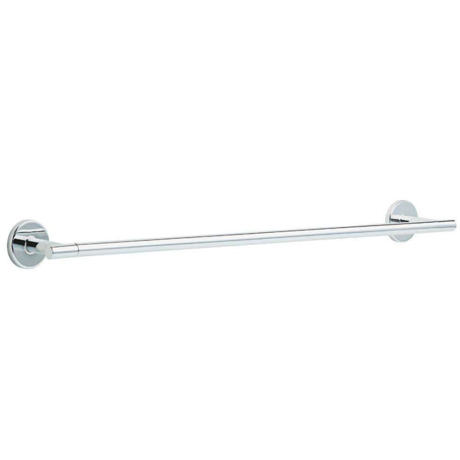 Bathroom Hardware *  | Delta Lyndall 24 In. Towel Bar In Chrome