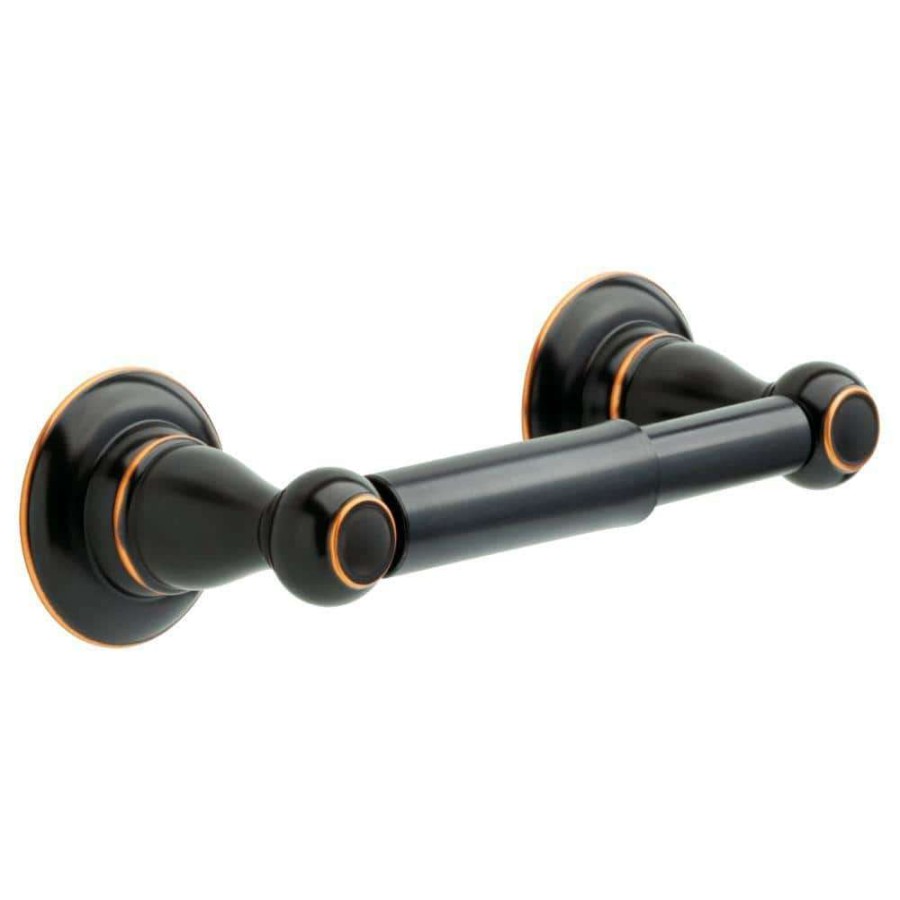 Bathroom Hardware *  | Delta Porter Toilet Paper Holder In Oil Rubbed Bronze