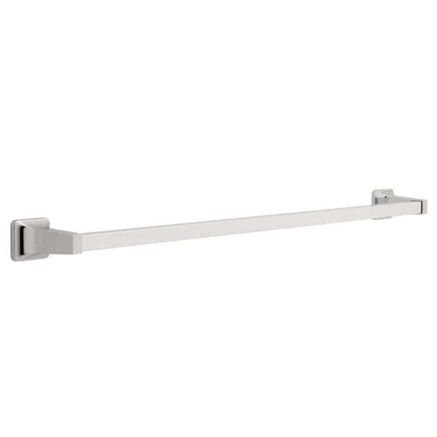 Bathroom Hardware *  | Franklin Brass Futura 30 In. Towel Bar In Chrome