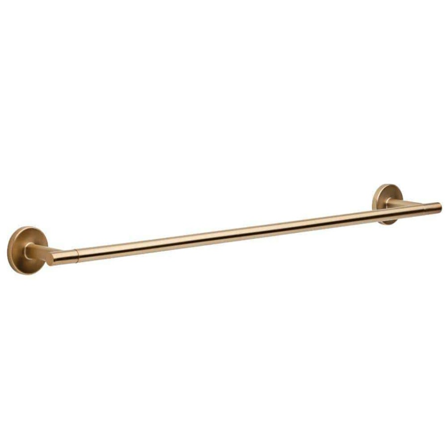 Bathroom Hardware *  | Delta Trinsic 24 In. Towel Bar In Champagne Bronze